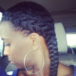 Braids are a great way to stretch natural Hair Heatless